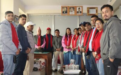 कास्कूनबाट दोलखा जिल्ला बचत संघ अवलोकन भ्रमण